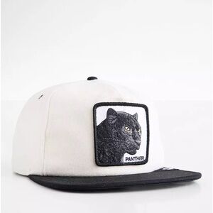 Goorin Bros Stealth Explorer Panther Cat Cap - White and Black